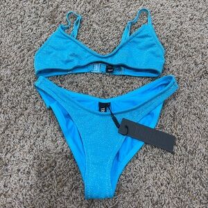 Triangl Bikini NWT - Maia Baby Blue Sparkle XSmall